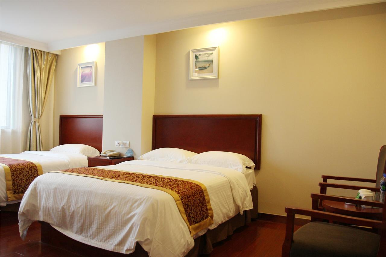 Greentree Inn Shandong Zaozhuang Shanting Jinkeguoji Yijiaren Business Hotel Dış mekan fotoğraf